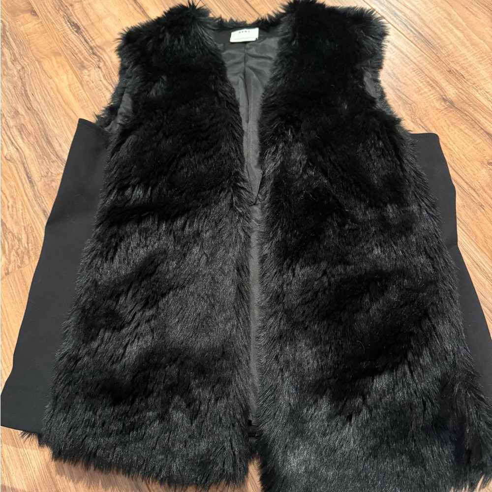 Women’s DKNY Fur Vest
